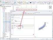 Po podziale pręta położenie 'węzłów na pręcie' pozostaje niezmienione. Korekta nie jest wymagana.
