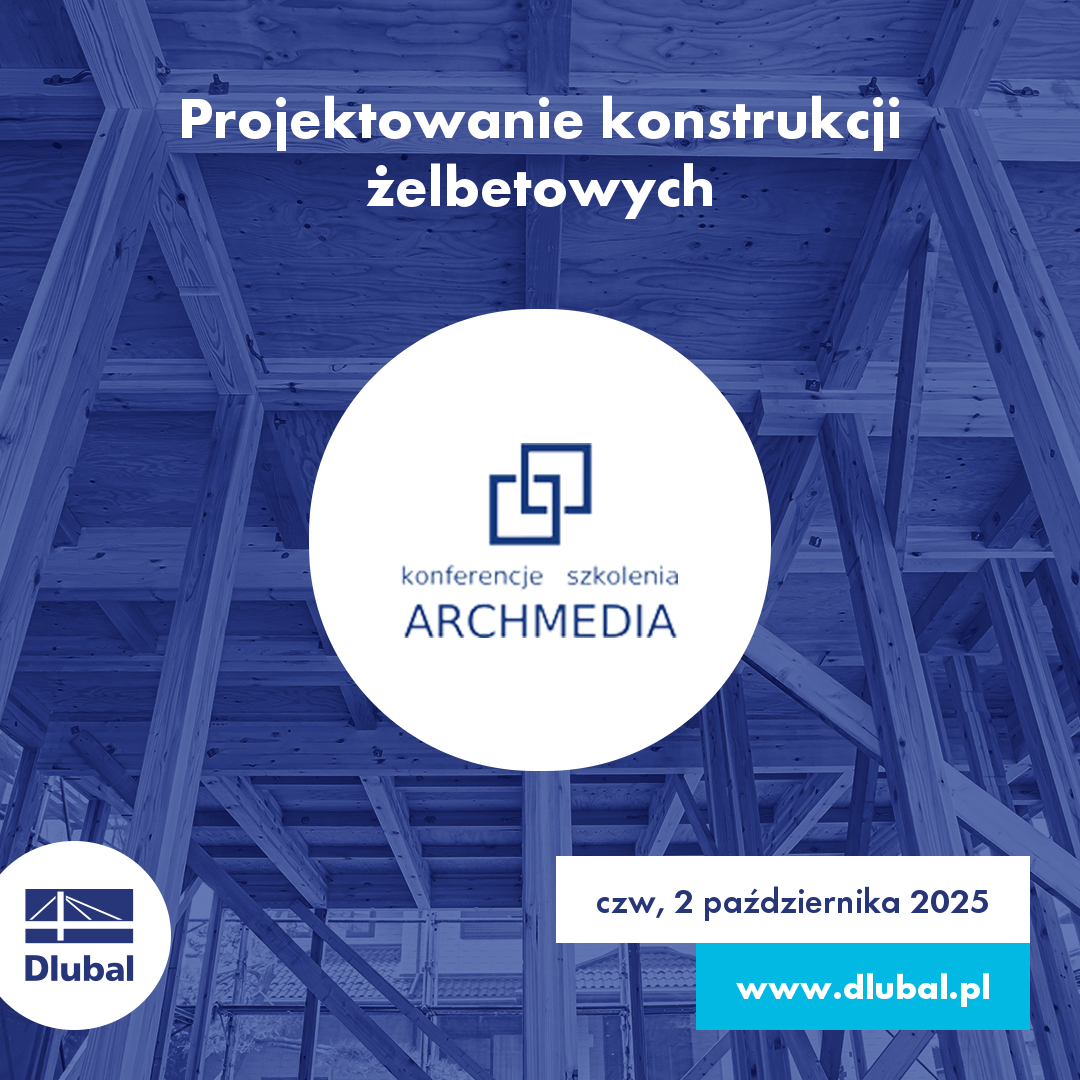Widok szczegółowy konstrukcji żelbetowej zaprojektowanej w RFEM. Integracja zbrojenia dla optymalizacji wytrzymałości.