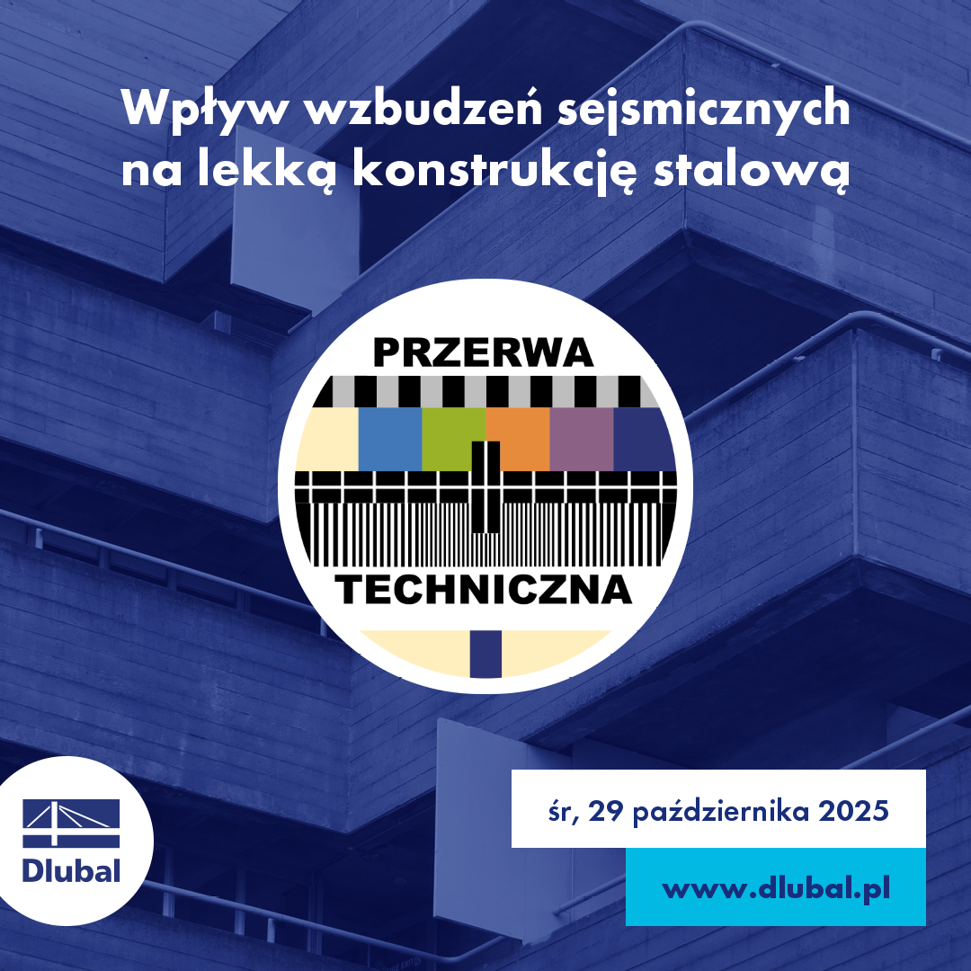 Wpływ wzbudzeń sejsmicznych
na lekką konstrukcję stalową