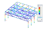 Sprawdzanie projektowe prętów stalowych zgodnie z meksykańską normą NTC-RCDF w programie RF-/STEEL NTC‑DF