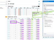 Zaktualizowany interfejs użytkownika programu pokazujący ulepszone zmienne obciążenia prętów z symbolami błędów i jednostkami w celu zwiększenia dokładności.