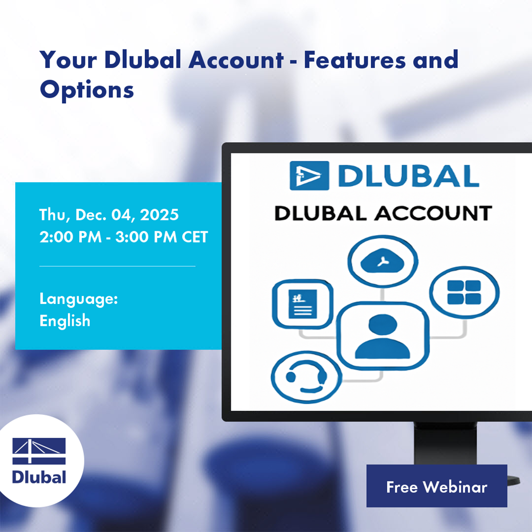 Dlubal Account – Funkcje i opcje