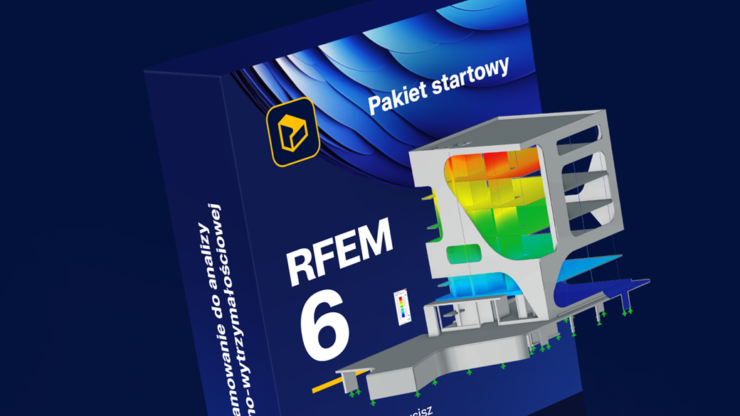 Ilustracja promocji na master class programu RFEM 6 podczas Cyber Week z 50% rabatem