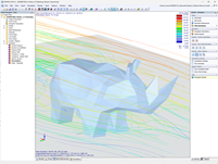 Analiza wiatru stalowej konstrukcji w programie RWIND Simulation firmy CRAFT Engineering Studio