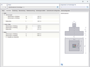Fundament schodkowy | Geometria