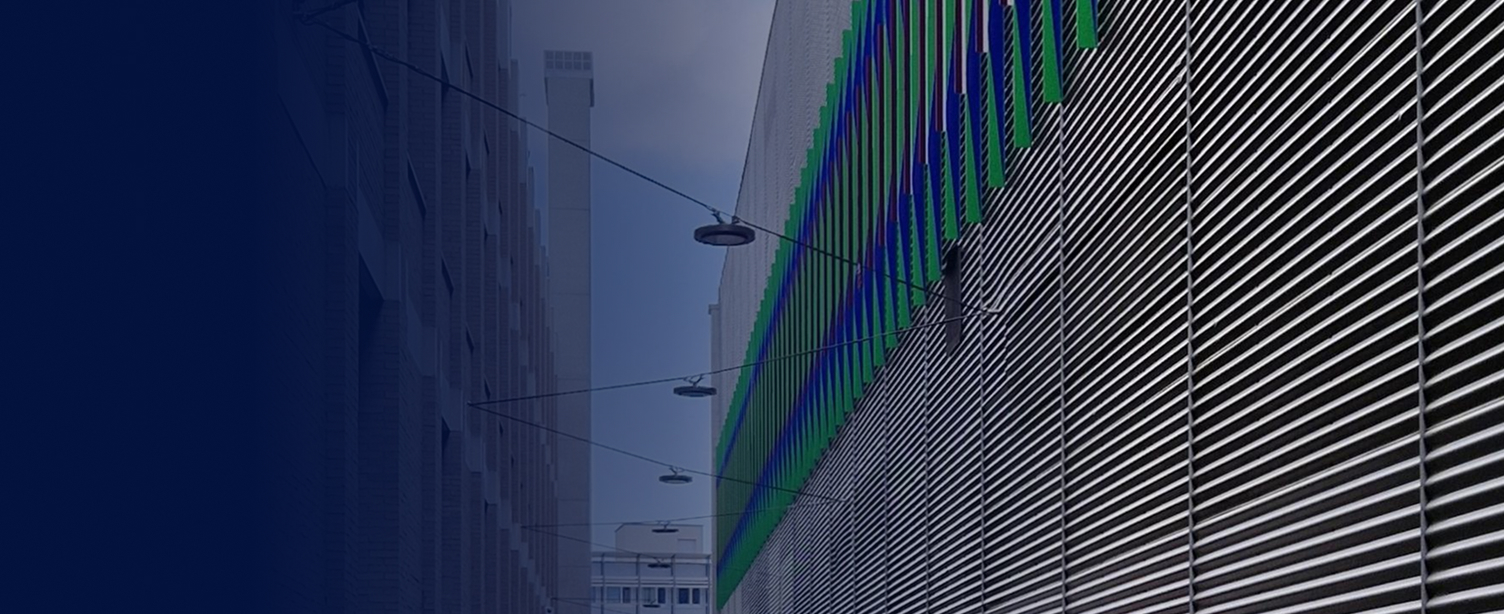 Konstrukcja fasad metalowych w plan4m AG w Emmen, Lucerna, ilustrowana.
