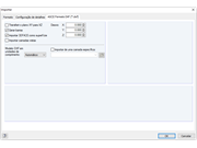 Configurações detalhadas para importação DXF