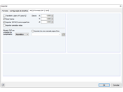 Configurações detalhadas para importação DXF