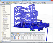 Plataforma de elevação | Projeto realizado com o RFEM por Ingenieurbüro Ehlenz, Beckingen, Alemanha | www.ibehlenz.de
