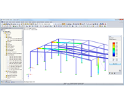 Graphische Darstellung der Ergebnisse in RFEM