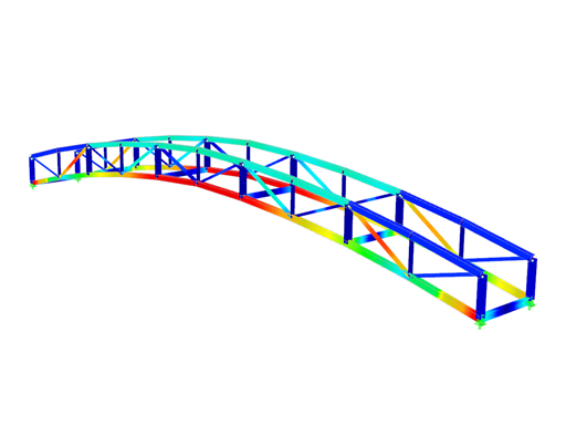 Módulo adicional RF-/STEEL NBR para o RFEM/RSTAB | Dimensionamento de barras de aço segundo ABNT NBR 8800:2008