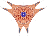 Model 2 des Ferrari World Theme Parks