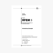 RFEM 5 - Einführungsbeispiel