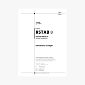 RSTAB 8 - Einführungsbeispiel