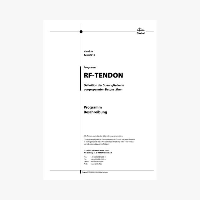 Handbuch RF-TENDON