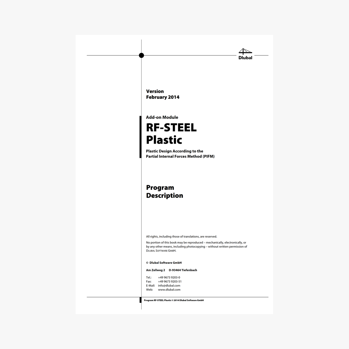 Manual RF-STEEL Plastic