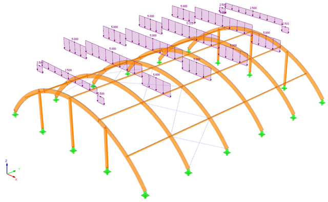 Dimensionamento de estrutura de arco em madeira segundo o Eurocódigo 5