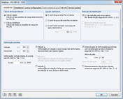 Configuração de detalhes para cálculo no CRANEWAY