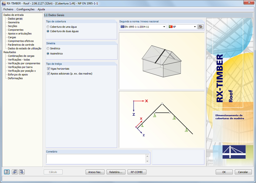 Janela 1.1 Dados gerais