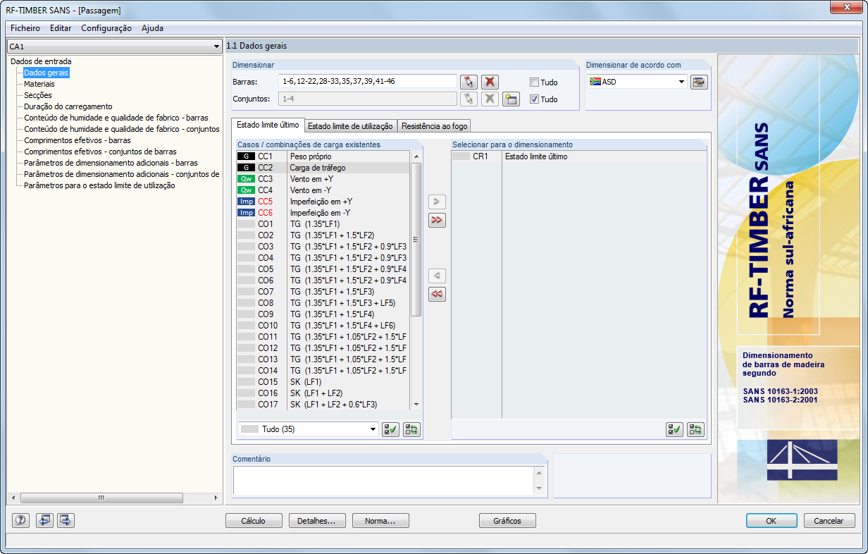 Janela 1.1 Dados gerais