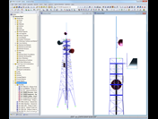 Exportiertes RFEM-Modell
