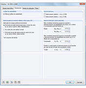 Detaileinstellungen zur Bemessung