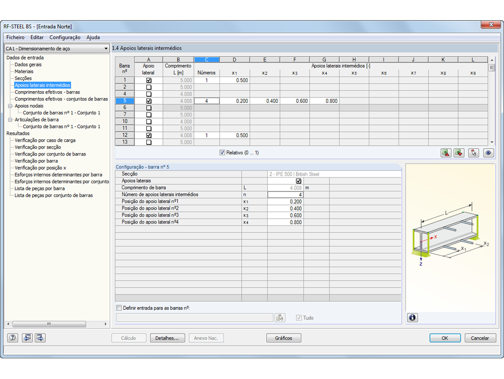 Seitliche Lagerungen