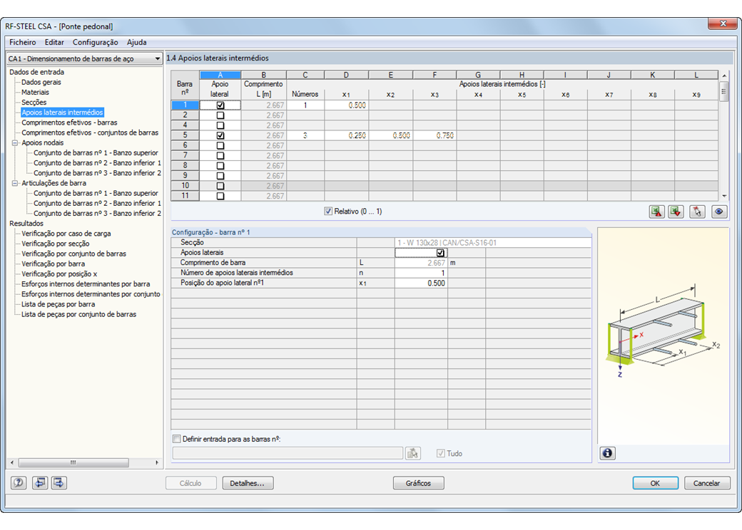 Seitliche Lagerungen