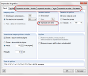 Impressão de gráficos em série