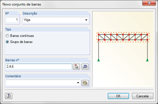 Generierung eines Stabsatzes