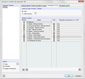 Selektion im Ausdruckprotokoll
