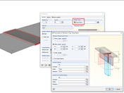 Barra de resultados no RFEM