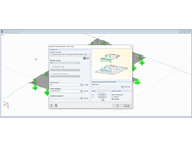 Caixa de diálogo 'Importar reações do apoio como carga'