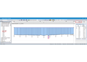 5 - Diagrama de resultados na seção: Força interna principal vmax, b