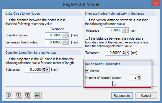 Bereinigen von "numerischem Schmutz" nach DXF-Import