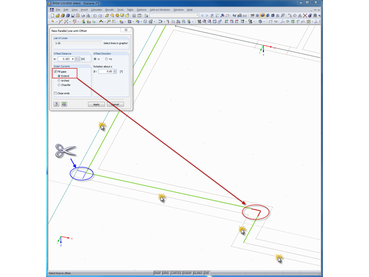 Import und Verwendung einer DXF-Hintergrundfolie