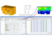 Comparação de deslocamentos e limites definidos
