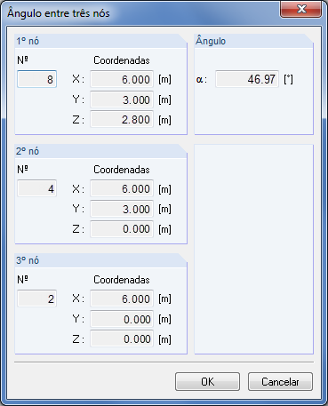 Determinar distâncias e ângulos
