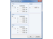 Determinar distâncias e ângulos