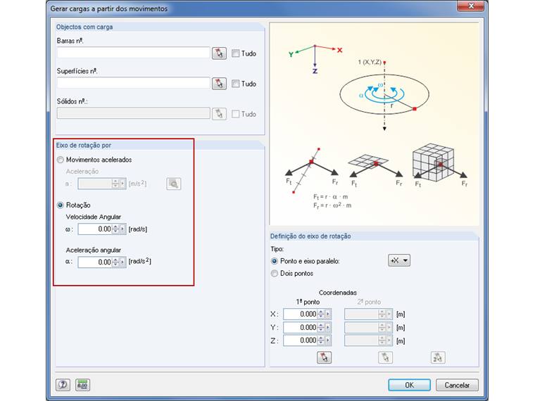 Geração de cargas a partir de movimentos