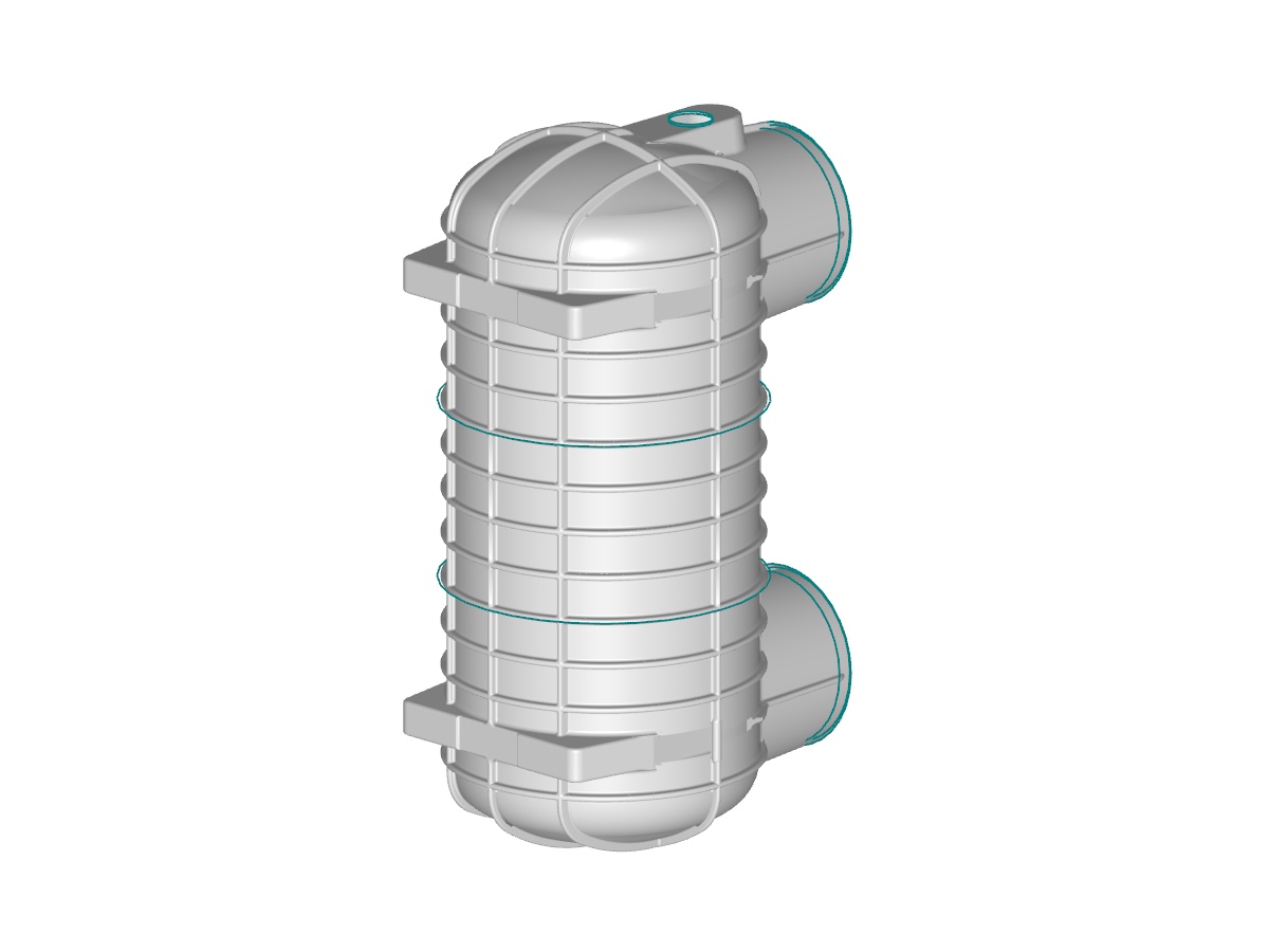 Fossa de recolha em PE | Prof. Dr. - Ing. G. Nonhoff