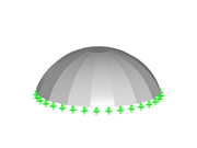 Fabricação de uma casca de betão com o “Pneumatic Wedge Method“