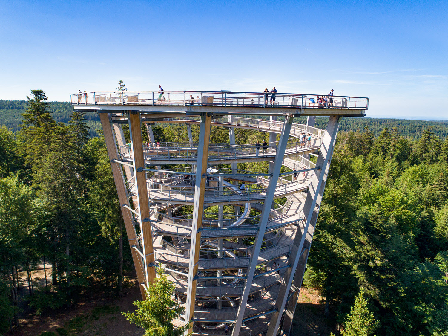 Torre de observação em Bad Wildbad, Alemanha (Fonte: Erlebnis Akademie AG)