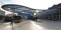 Panorama da estação de autocarros em Aarau (© Niklaus Spoerri)