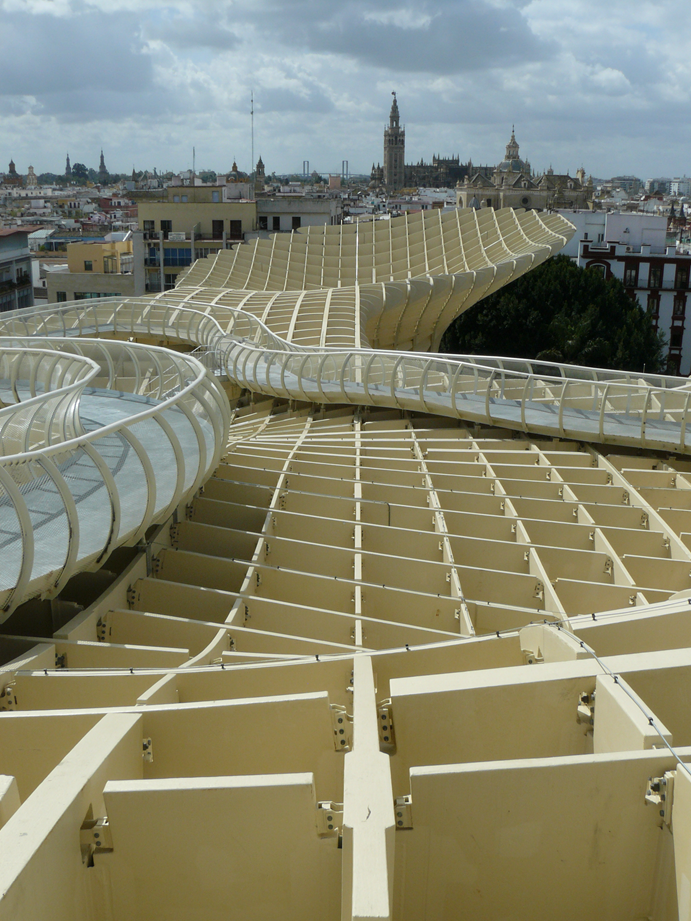 Metropol Parasol em Sevilha, Espanha