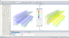 Forças axiais devido a cargas de vento (© Studio Rota Nodari)
