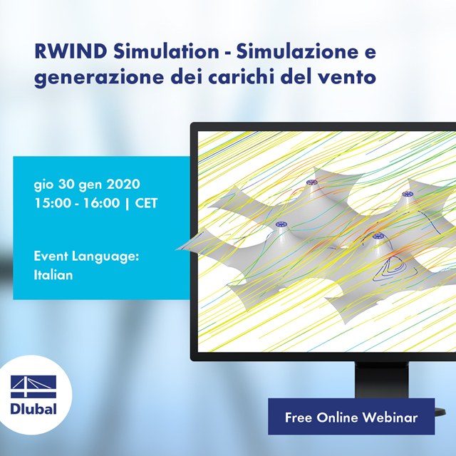 RWIND Simulation - Simulação e geração de cargas de vento