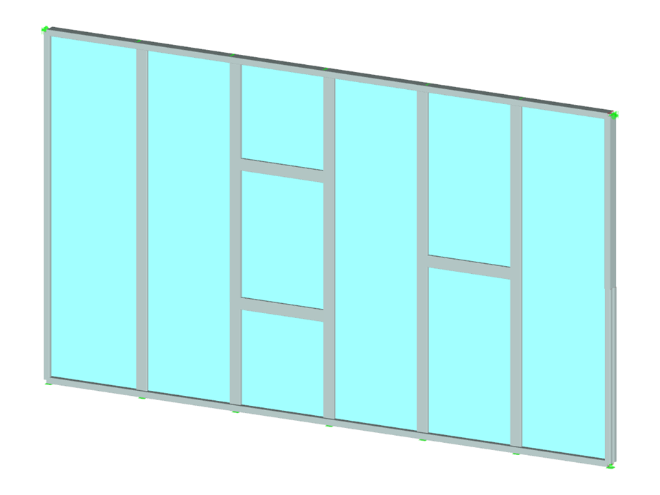 Sistema estrutural de vidro
