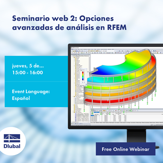 Seminário web 2: Opções de análise avançada no RFEM