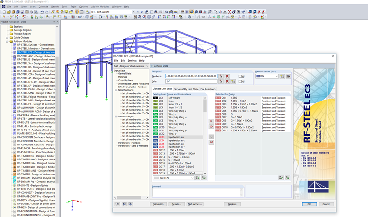 Oberfläche des Zusatzmoduls RF-STAHL EC3